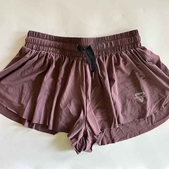 Keiki Kona Flowy Mauve Athletic Shorts Size Small - Picture 1 of 8